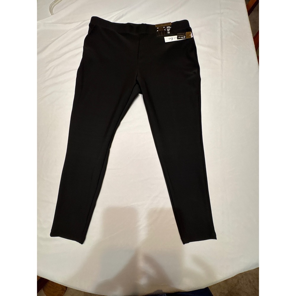 Just Be Black Booty Lifting Leggings Plus Size 2X High Rise Stretch Pants NEW